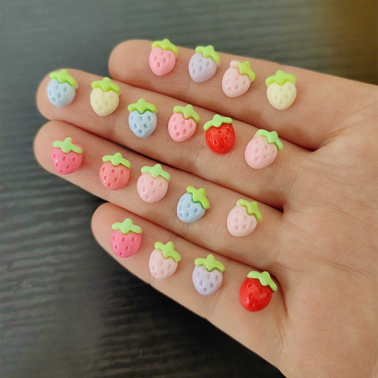 Flower Preservation Resin - 30Pcs 새로운 귀여운 수지 미니 작은
