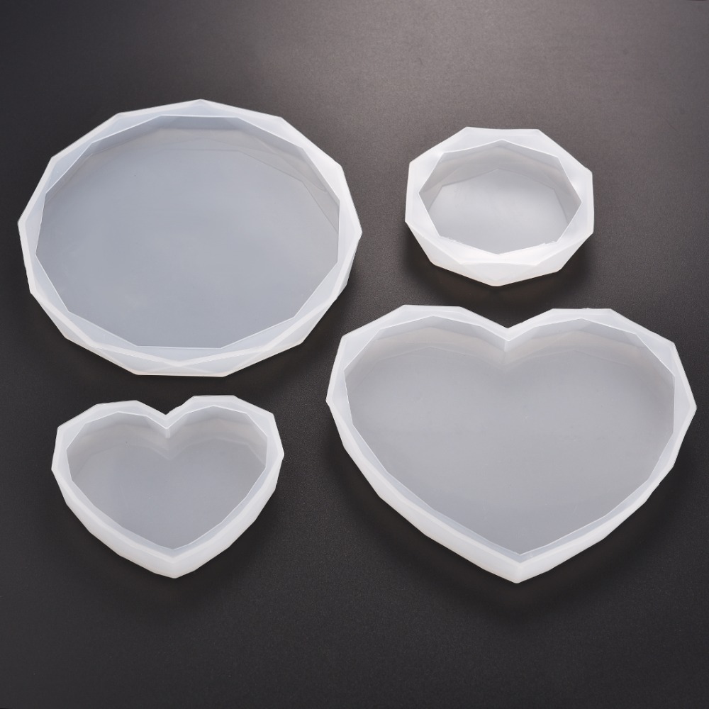Coaster Mold Round - 레진 코스터 실리콘 몰드 캐스팅 라운드