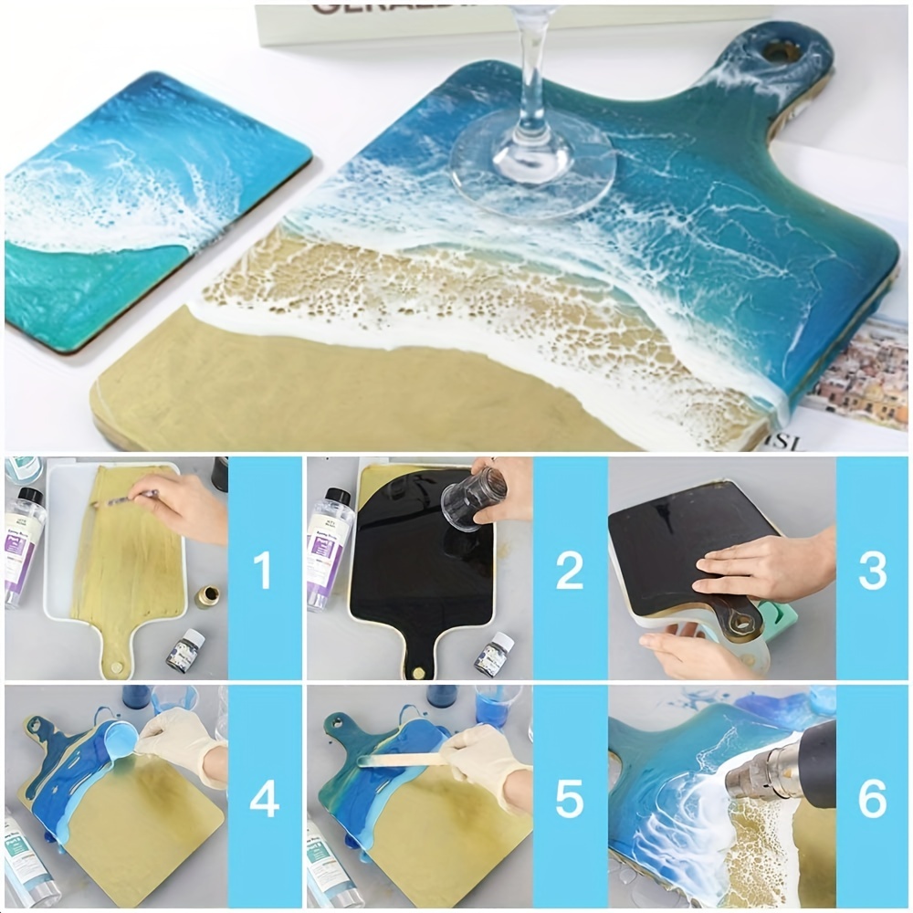 Geode Mold Silicone - 에폭시 레진 실리콘 트레이 몰드, DIY