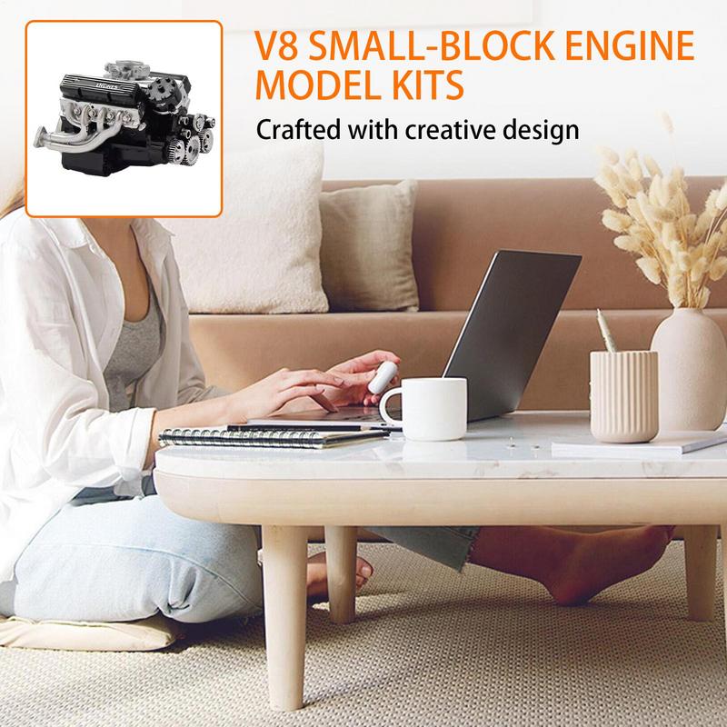 Resin Craft Workshop - 엔진 모델 키트 엔진 동상 크리