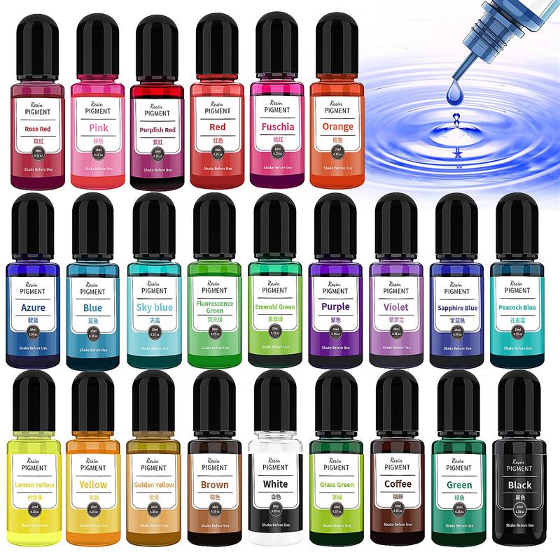 Resin Dye Alcohol - 알코올 송진 안료 액체 착색 염료