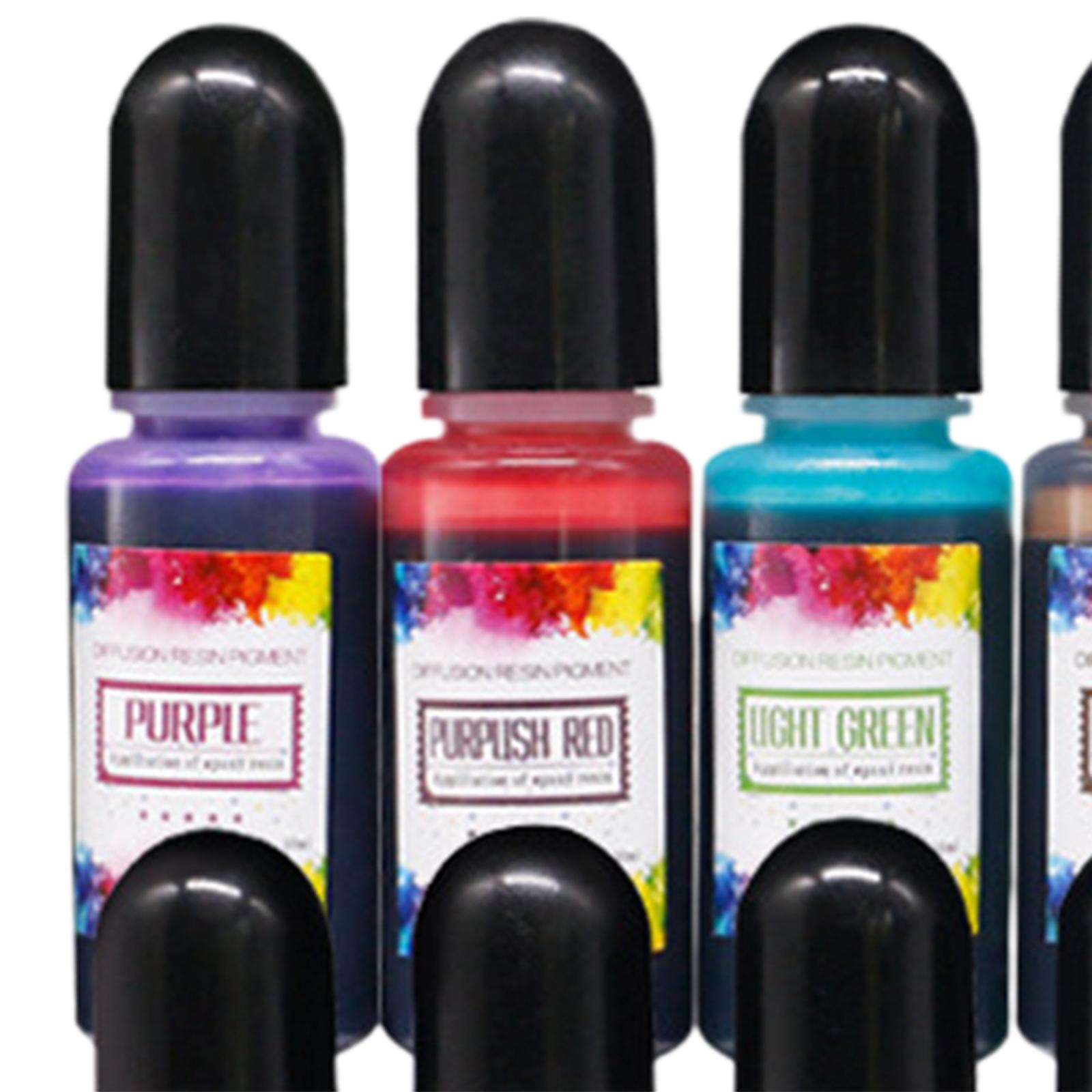 24개 알코올 잉크 에폭시 수지 색소 액체 염료 농축  - Resin Dye Alcohol 리뷰 및 가격