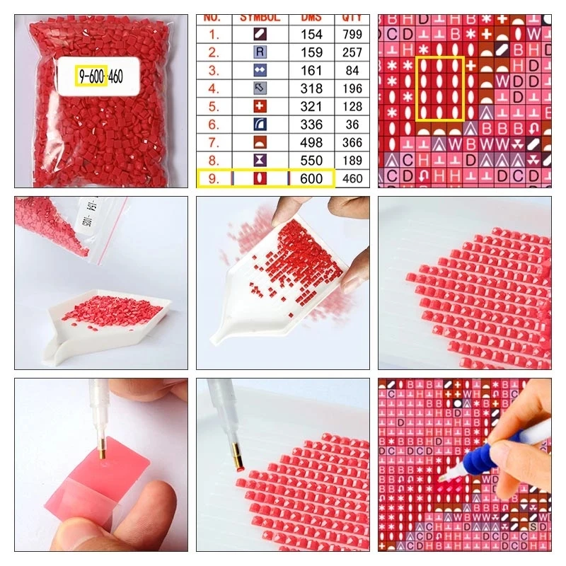현대 AI 아트 다이아몬드 페인팅 아름다운 여성 꽃 모 - Resin Craft Ai 리뷰 및 가격