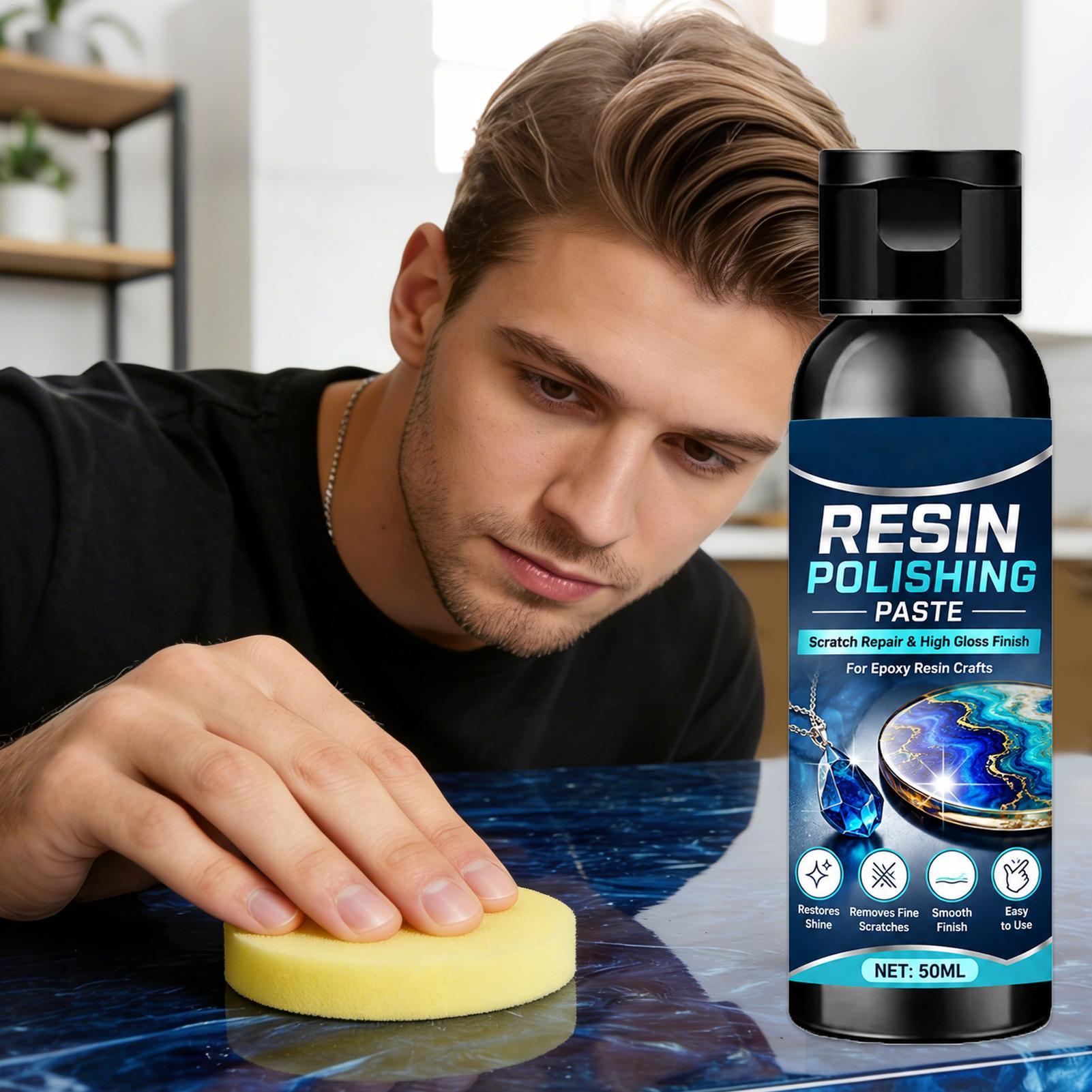 레진 폴리싱 페이스트 50ml 에폭시 몰드 샌딩제용 스 - Resin Craft Workshop 리뷰 및 가격