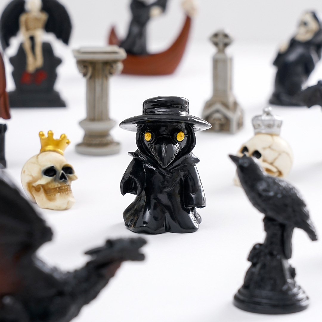할로윈 무시무시한 집 장식품 미니어처 레진 해골 천사  - Resin Crafts 리뷰 및 가격