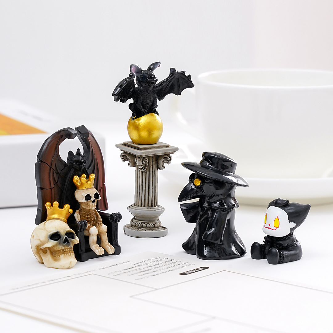 할로윈 무시무시한 집 장식품 미니어처 레진 해골 천사  - Resin Crafts 리뷰 및 가격