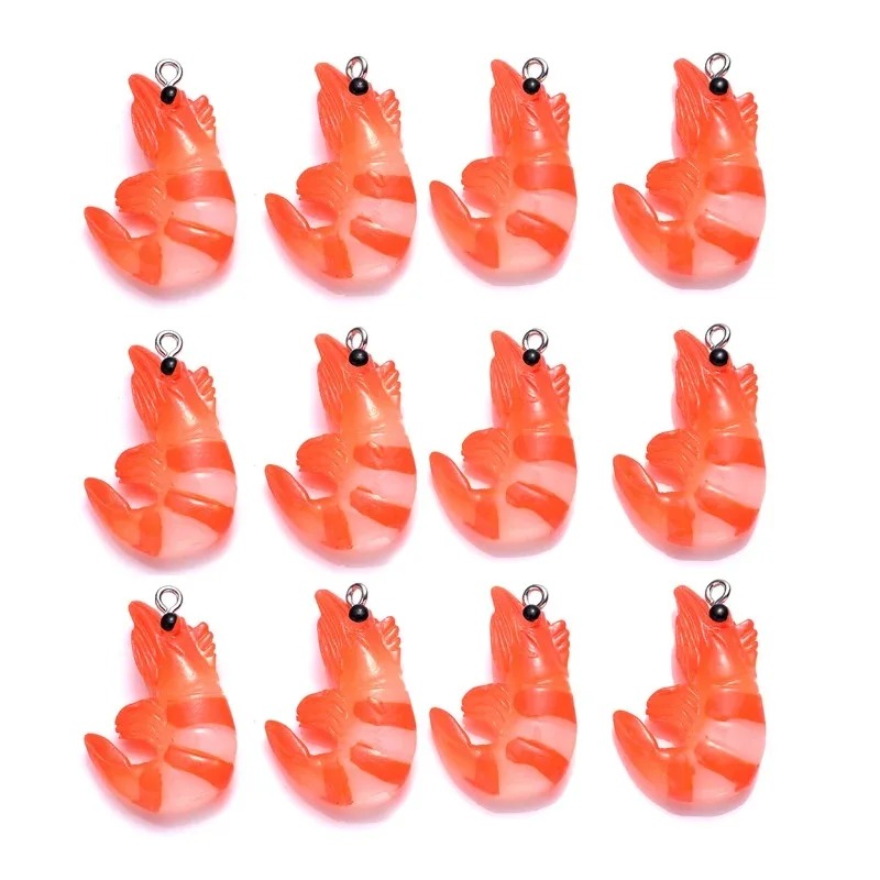 10Pcs 아크릴 수지 만화 해산물 참 3D 시뮬레이션 - Resin Craft Projects 리뷰 및 가격