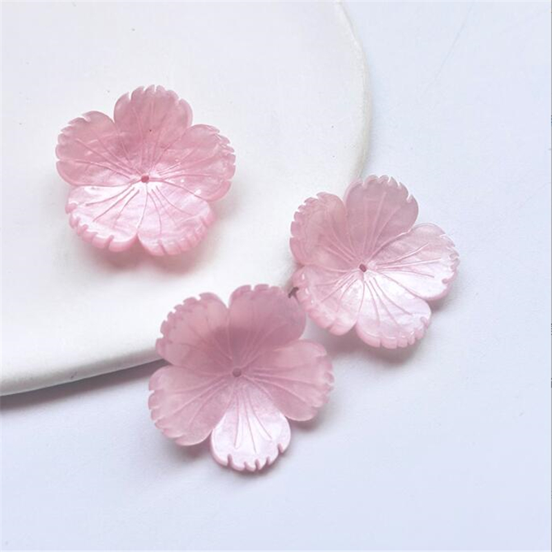 10 개/몫 새로운 아세트산 모방 쉘 26MM 핑크 꽃 - Flower Preservation Resin 리뷰 및 가격