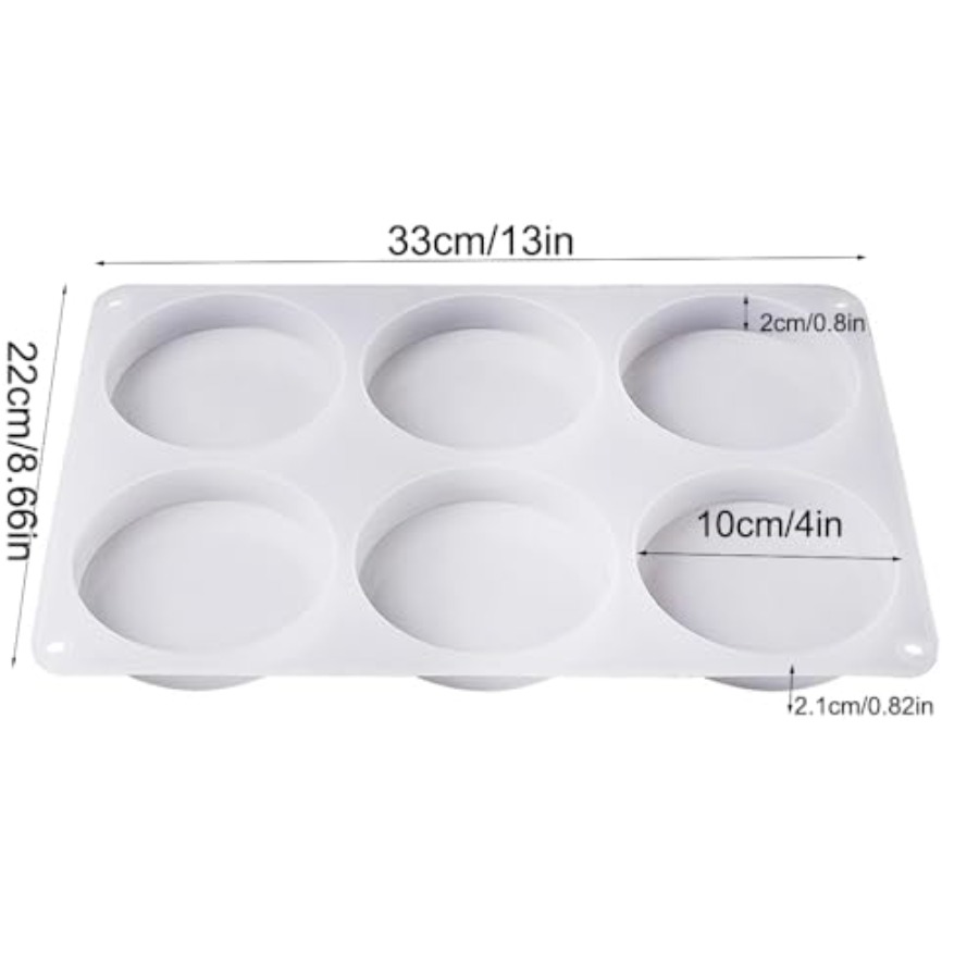 6구 딥 라운드 코스터 실리콘 몰드 (에폭시 레진용), - Flower Preservation Resin 리뷰 및 가격