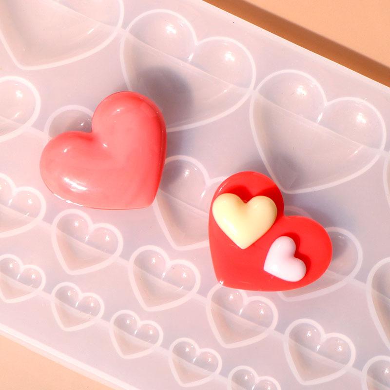 실리콘 몰드 하트 모양 펜던트 3 사이즈 케이스 수지  - Resin Craft Workshop 리뷰 및 가격