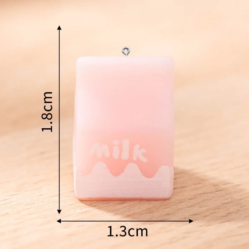 10Pcs 미니 우유 병 수지 매력 펜던트 쥬얼리 만들 - Resin Craft Projects 리뷰 및 가격