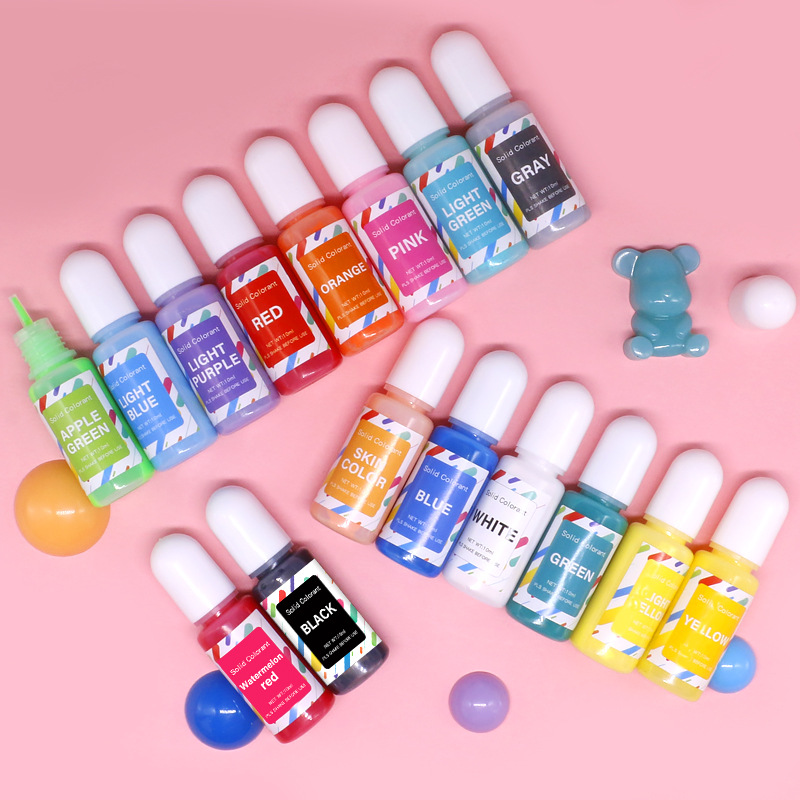 DIY 에폭시 레진 안료 키트 양초 비누 주조 착색제  - Resin Jewelry Kit 리뷰 및 가격