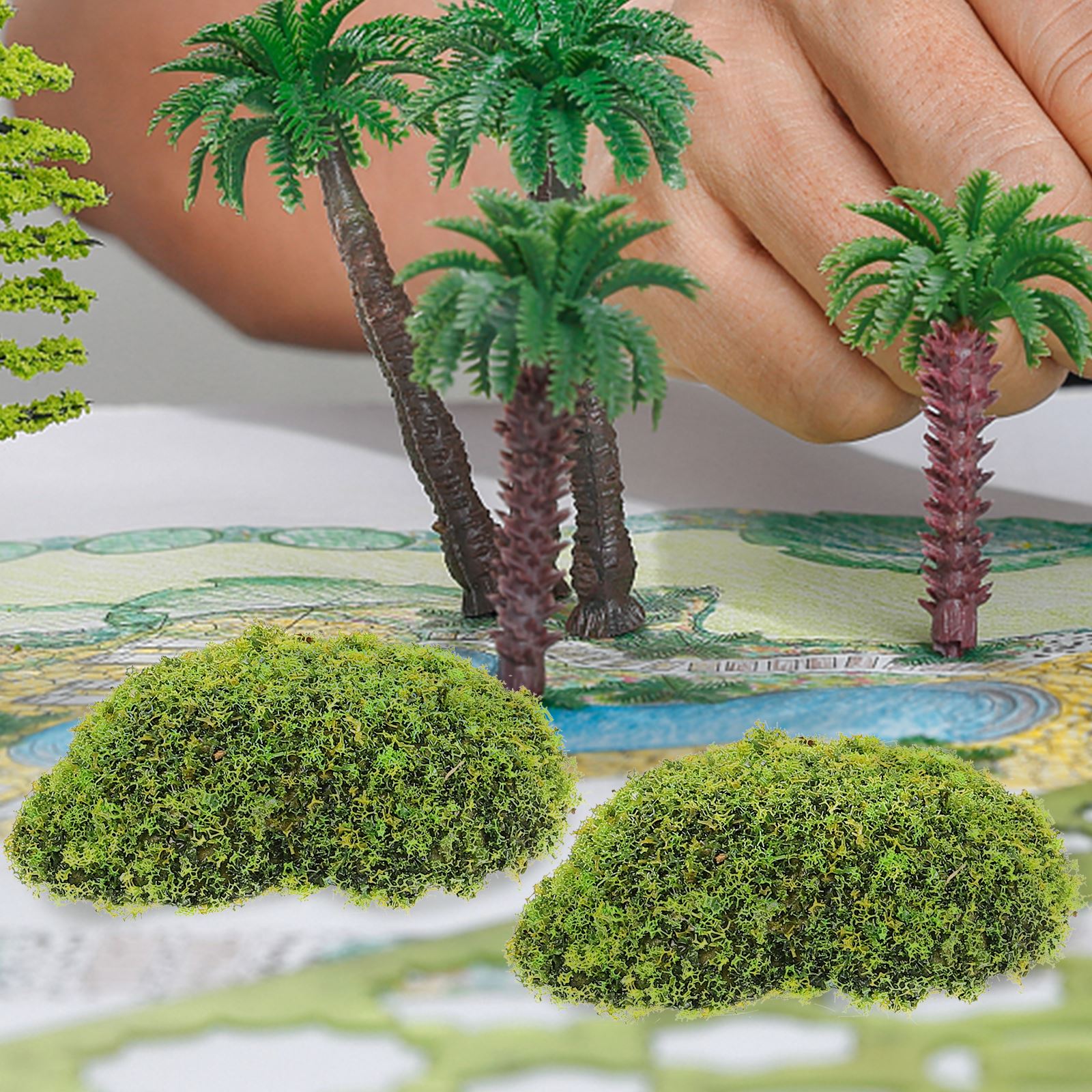 12pcs 인공 이끼 RocksFake 돌 홈 장식 크 - Terrarium Moss Art 리뷰 및 가격
