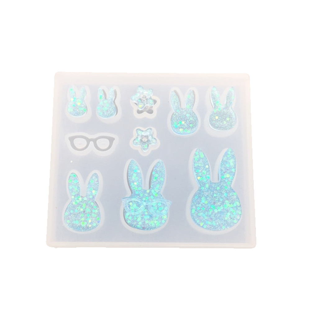 실리콘 몰드 토끼 꽃 목걸이 귀걸이 펜던트 송진 주조  - Flower Preservation Resin 리뷰 및 가격