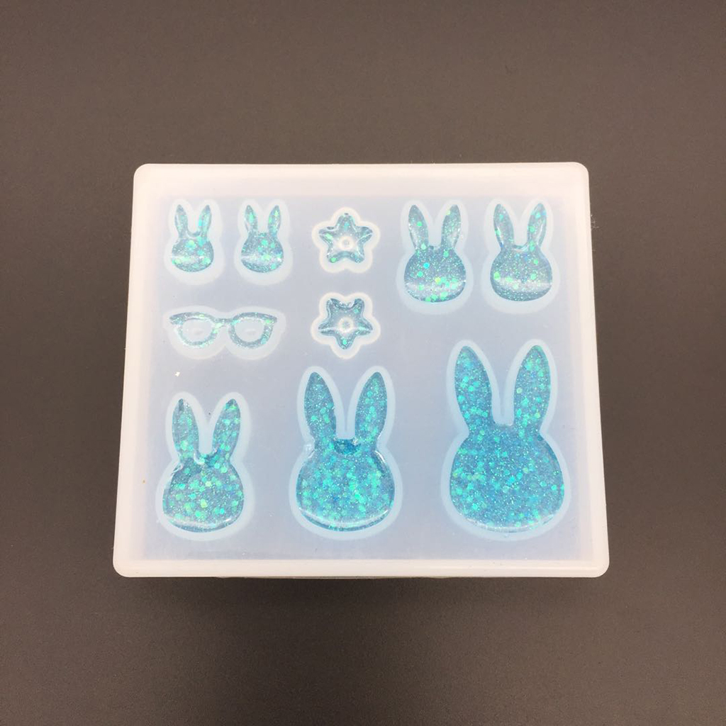 실리콘 몰드 토끼 꽃 목걸이 귀걸이 펜던트 송진 주조  - Flower Preservation Resin 리뷰 및 가격