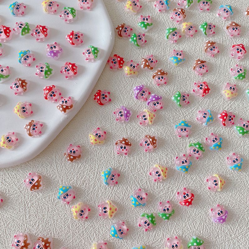 2/10/20pcs 커비 네일 참 3D 수지 귀여운 만 - Resin Crafts 리뷰 및 가격