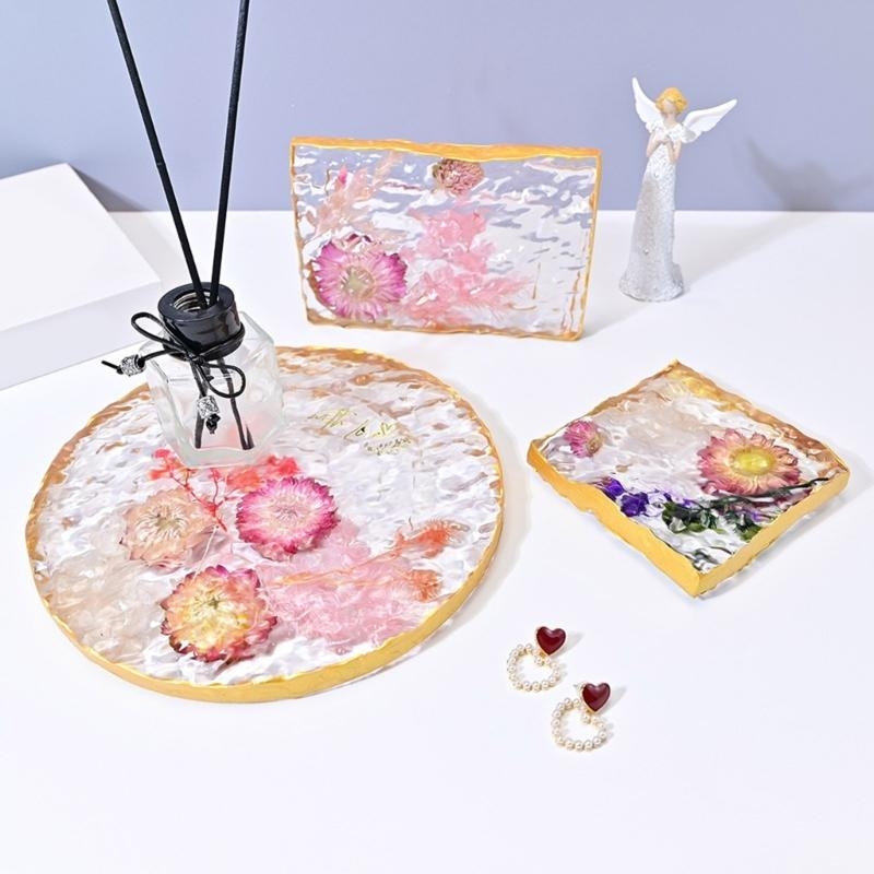 창조적 코스터 워터 리플 컵 매트 트레이 곰팡이를위한  - Resin Ocean Wave Mold 리뷰 및 가격