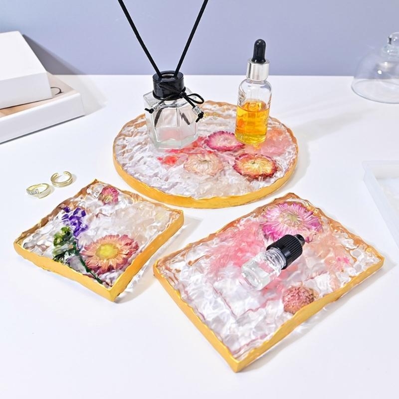창조적 코스터 워터 리플 컵 매트 트레이 곰팡이를위한  - Resin Ocean Wave Mold 리뷰 및 가격