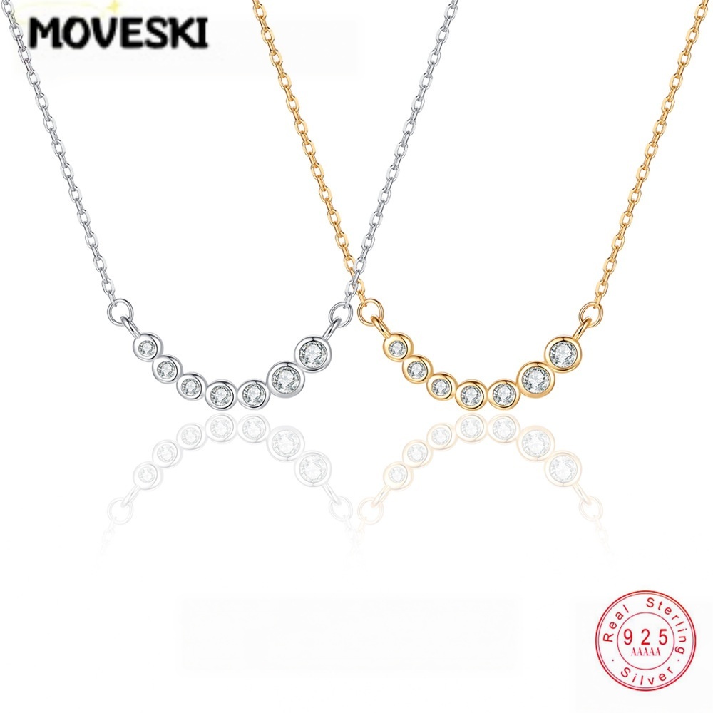 MOVESKI 베젤 세트 라운드 모이사나이트 스마일 펜 - Bezels Set Pendant 리뷰 및 가격