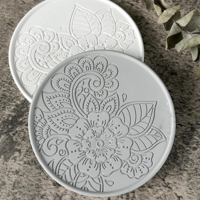 수제 크리 에이 티브 라운드 코스터 실리콘 몰드 DIY - Coaster Mold Round 리뷰 및 가격
