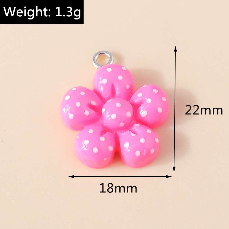 15pcs 믹스 수지 달콤한 핑크 꽃 귀걸이 목걸이 펜 - Flower Preservation Resin 리뷰 및 가격