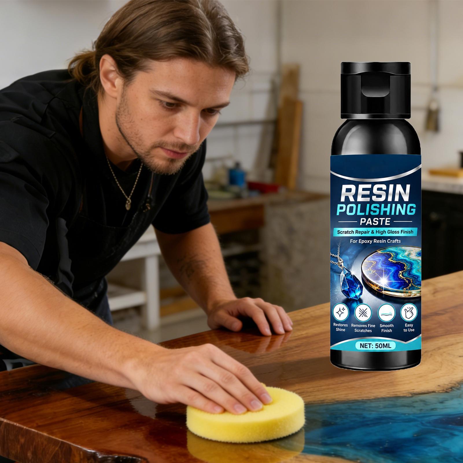 50ml 부드럽고 오래 지속되는 레진 연마 페이스트 표 - Resin Craft Workshop 리뷰 및 가격